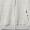 Vintage mjuk hoodie med dragkedja