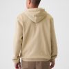 Vintage mjuk hoodie med dragkedja