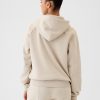 Vintage mjuk hoodie med dragkedja