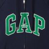 Vintage mjuk hoodie med dragkedja