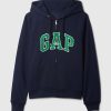 Vintage mjuk hoodie med dragkedja