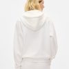 Vintage mjuk hoodie med dragkedja