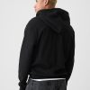 Vintage mjuk hoodie med dragkedja