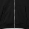 Vintage mjuk hoodie med dragkedja
