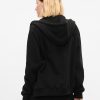 Vintage mjuk hoodie med dragkedja