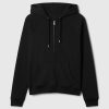 Vintage mjuk hoodie med dragkedja