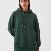 Vintage mjuk oversized tunika hoodie