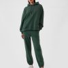 Vintage mjuk oversized tunika hoodie