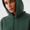 Vintage mjuk oversized tunika hoodie