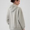 Vintage mjuk oversized tunika hoodie