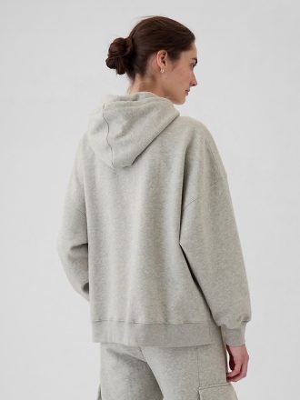 Vintage mjuk oversized tunika hoodie