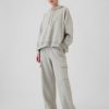 Vintage mjuk oversized tunika hoodie