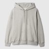 Vintage mjuk oversized tunika hoodie