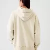 Vintage mjuk oversized tunika hoodie