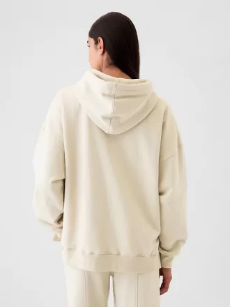 Vintage mjuk oversized tunika hoodie