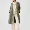 Vintage mjuk oversized tunika hoodie