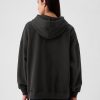Vintage mjuk oversized tunika hoodie