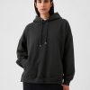 Vintage mjuk oversized tunika hoodie