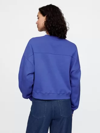 Vintage mjuk tröja med crewneck