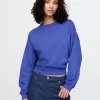 Vintage mjuk tröja med crewneck