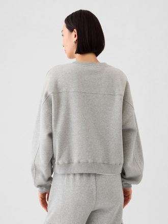 Vintage mjuk tröja med crewneck