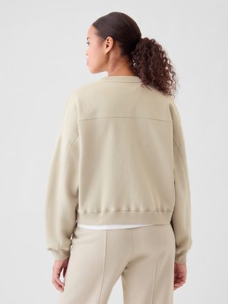 Vintage mjuk tröja med crewneck
