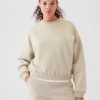 Vintage mjuk tröja med crewneck