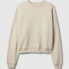 Vintage mjuk tröja med crewneck