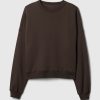 Vintage mjuk tröja med crewneck