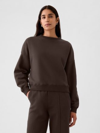 Vintage mjuk tröja med crewneck