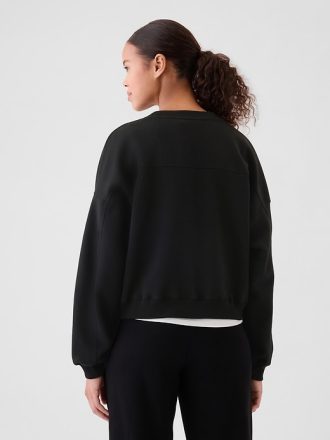 Vintage mjuk tröja med crewneck