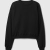 Vintage mjuk tröja med crewneck