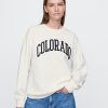 Vintage mjuk tröja med logotyp