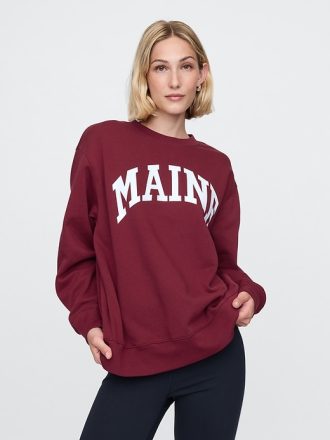 Vintage mjuk tröja med logotyp
