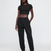 Vintage mjuka joggingbyxor