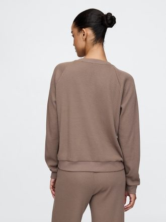 Waffle Henley PJ-skjorta