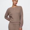 Waffle Henley PJ-skjorta