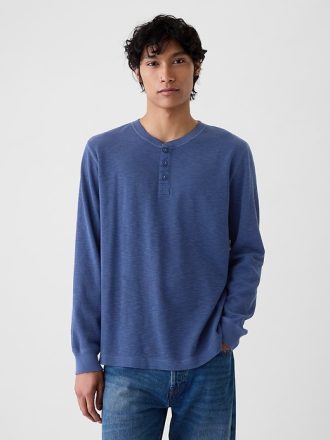 Waffle Henley T-shirt