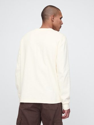 Waffle Henley T-shirt