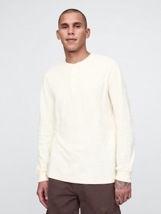 Waffle Henley T-shirt
