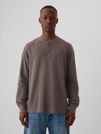 Waffle Henley T-shirt