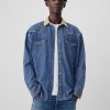 Westernskjorta i jeans