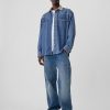 Westernskjorta i jeans