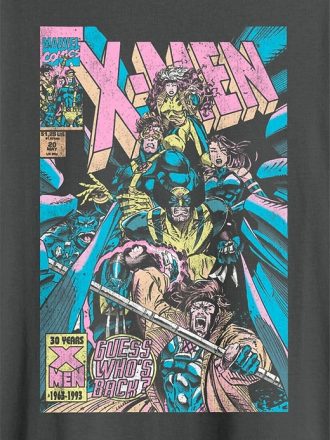 X-Men Pastell Comic Cover grafisk T-shirt